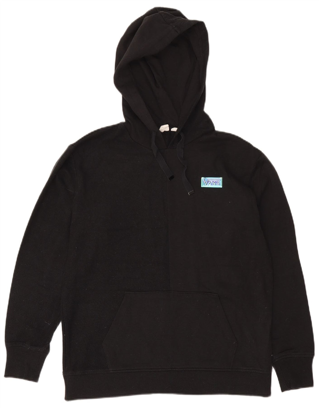 Vans Mens Hoodie Jumper Medium Black Cotton