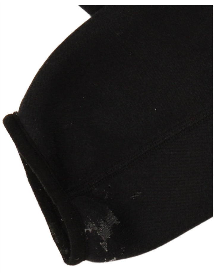 Nike Mens Sweatshirt Jumper Small Black Cotton