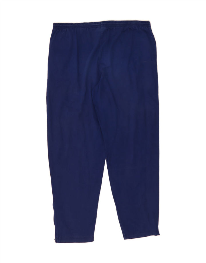 REEBOK Mens Tracksuit Trousers Large  Navy Blue Cotton Vintage Reebok and Second-Hand Reebok from Messina Hembry 