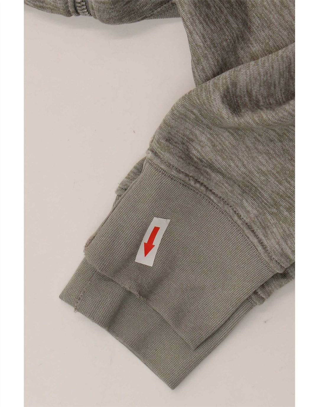 Jordan Mens Zip Hoodie Sweater Medium Grey Polyester