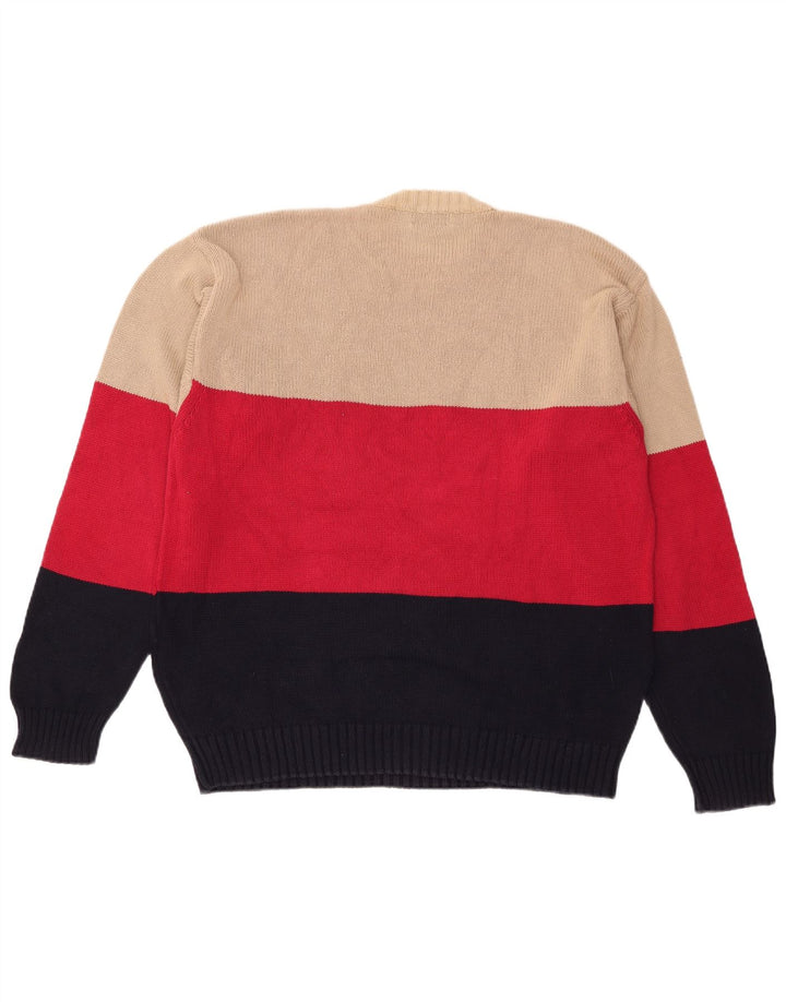 Brooksfield Mens Crew Neck Jumper Sweater IT 50 Medium Multicoloured