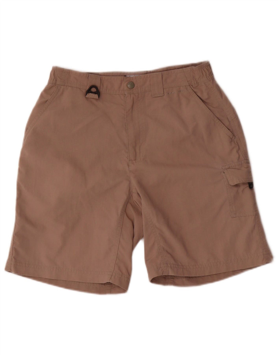 Columbia Womens Cargo Shorts Small W26 Beige Nylon