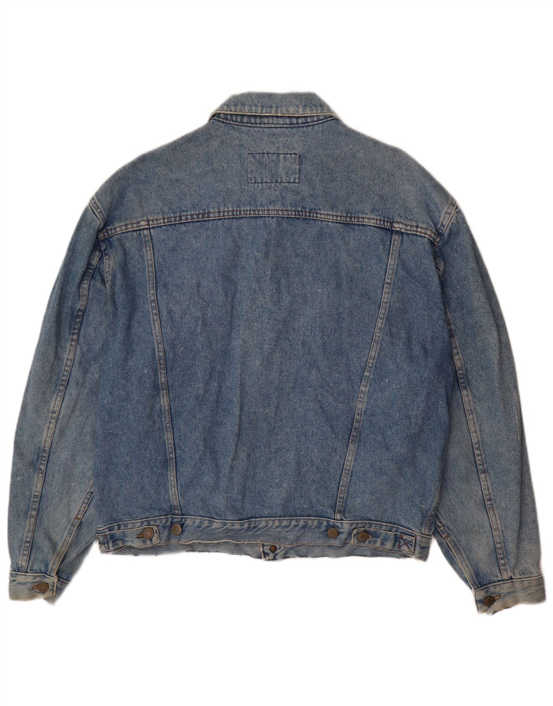 UNIFORM Mens Denim Jacket UK 38 Medium Blue