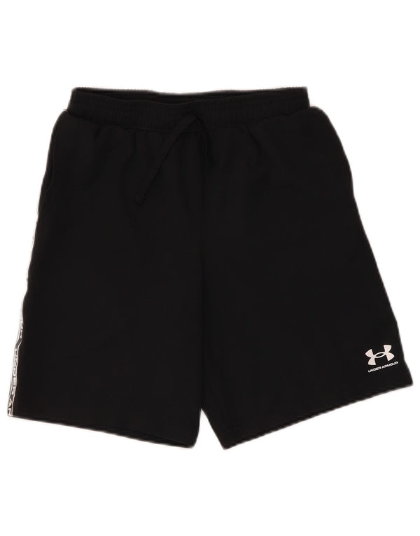 Under Armour Boys Heat Gear Graphic Sport Shorts 9-10 Years Medium Black