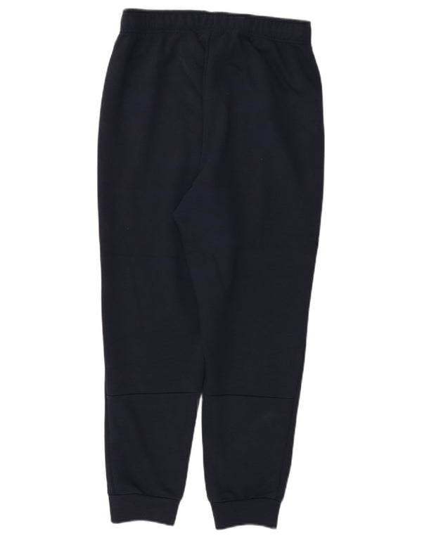 Nike Womens Dri Fit Crop Tracksuit Trousers Joggers UK 10 Small Navy Blue