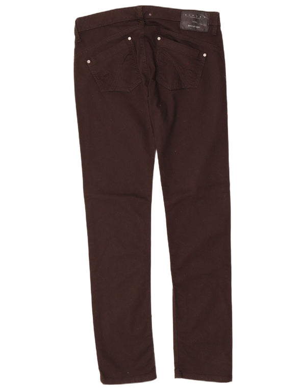 Sisley Mens Boston Slim Jeans W31 L35 Black Cotton