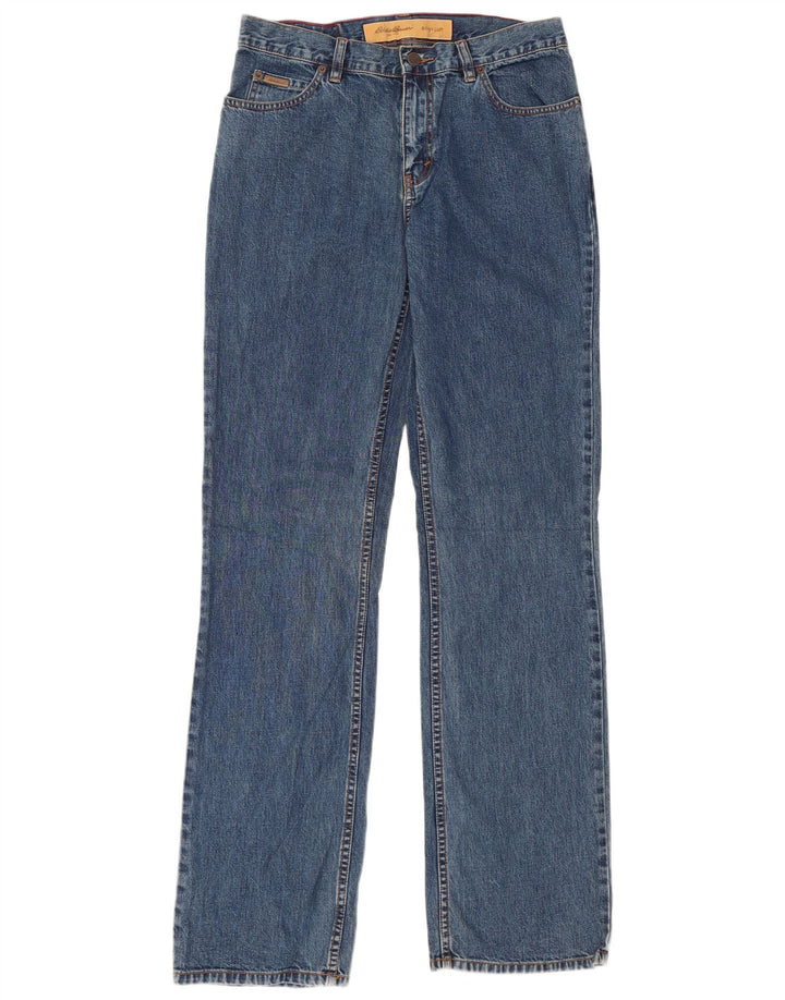 EDDIE BAUER Womens Bootcut Jeans US 10 Large W32 L35 Blue Cotton