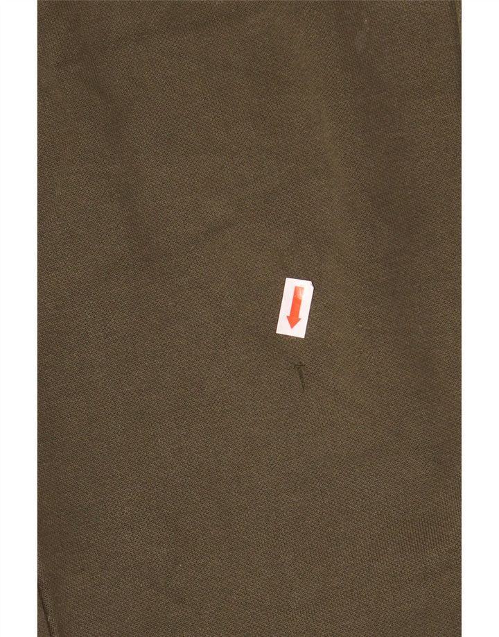 Puma Mens Tracksuit Trousers Joggers Medium Khaki Cotton