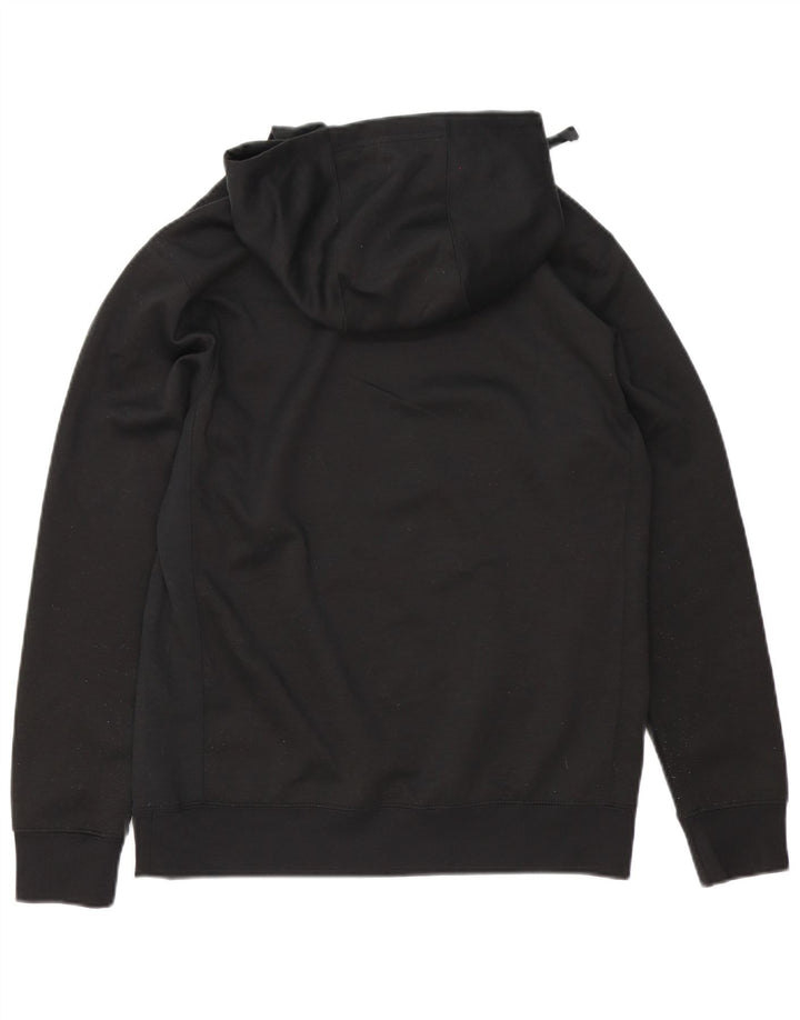 Fila Mens Hoodie Jumper Small Black Polyester