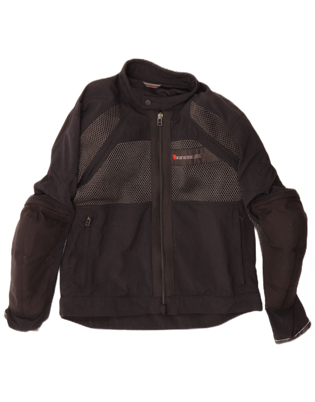 Dainese Mens Graphic Racer Jacket Size 54 Large Black