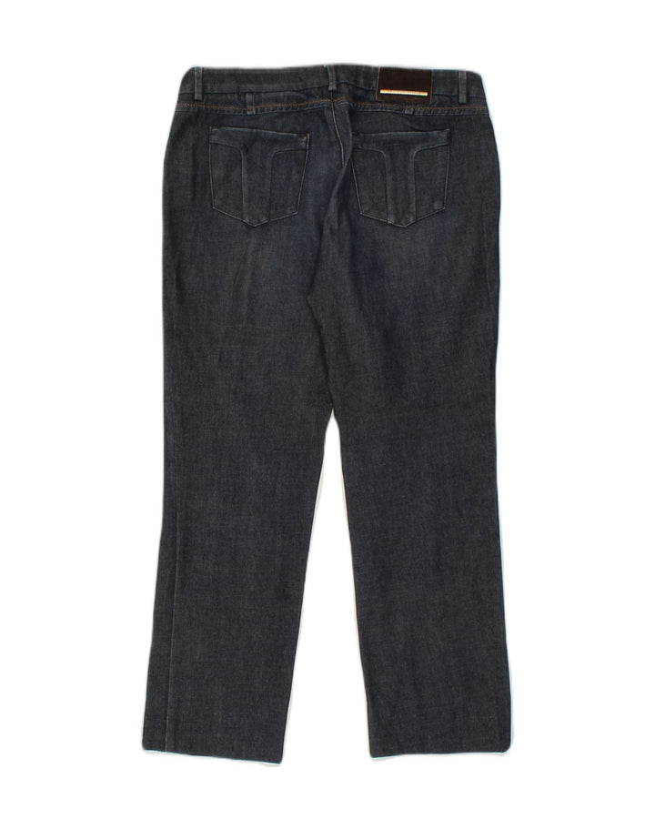TRUSSARDI Womens Straight Jeans W30 L28 Grey Cotton | Vintage Trussardi | Thrift | Second-Hand Trussardi | Used Clothing | Messina Hembry 
