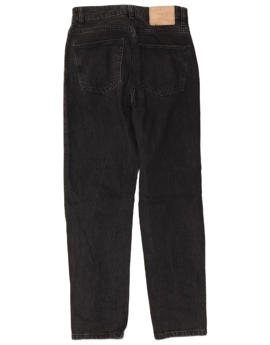ZARA Womens Straight Jeans EU 36 XS W26  L29 Black