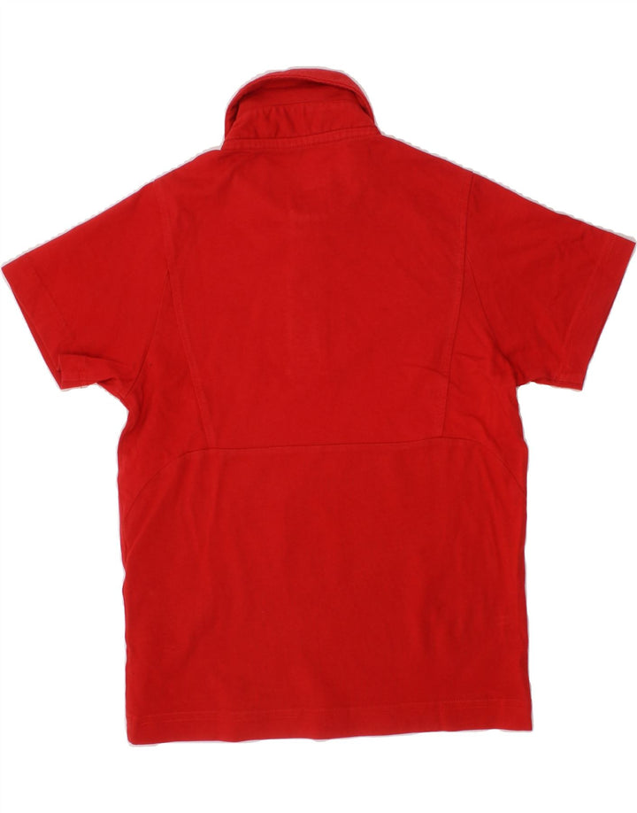PUMA Boys Polo Shirt 7-8 Years Red Cotton Vintage Puma and Second-Hand Puma from Messina Hembry 