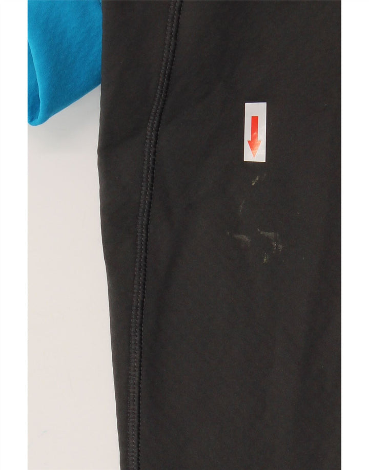 Canterbury Mens Zip Neck Pullover Tracksuit Top Small Blue Colourblock