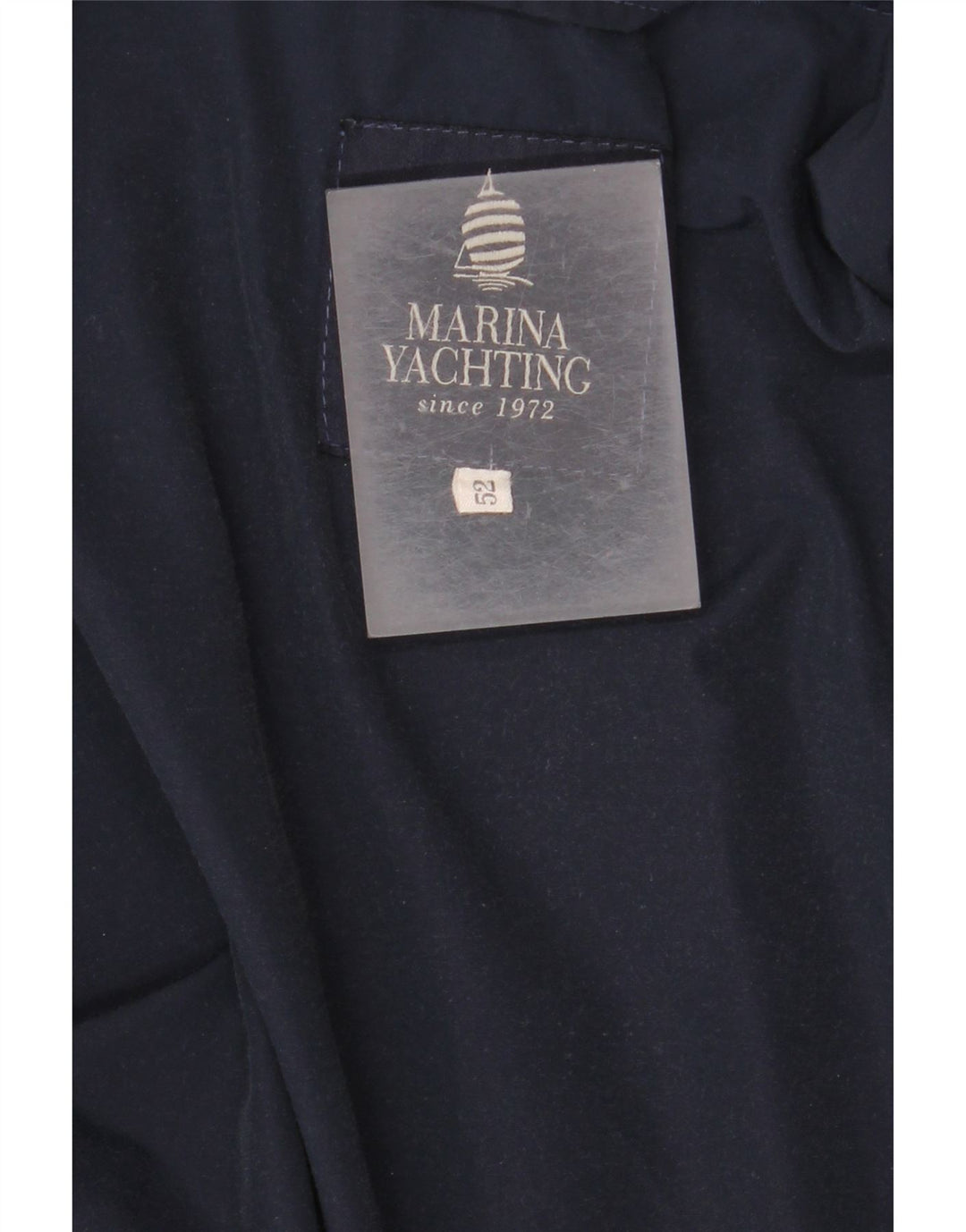 Marina Yachting Mens Utility Jacket IT 52 XL Navy Blue