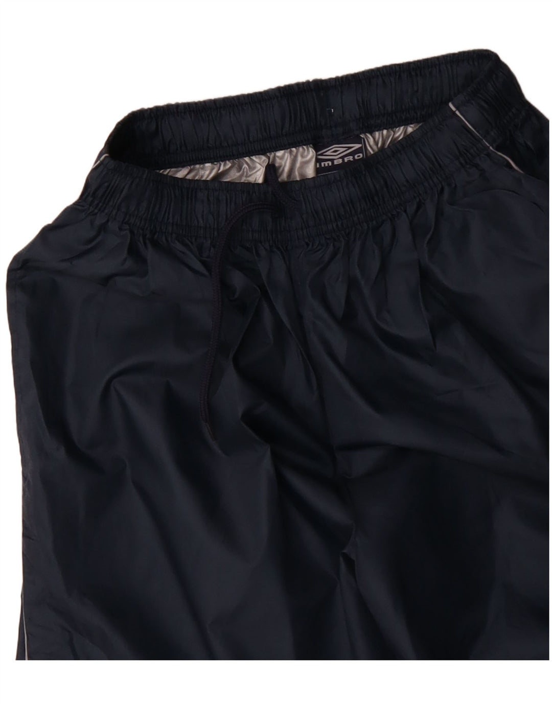 UMBRO Mens Graphic Tracksuit Trousers Medium  Navy Blue Nylon