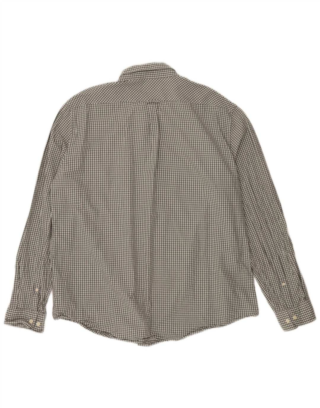 TIMBERLAND Mens Regular Fit Shirt 3XL Green Gingham Cotton