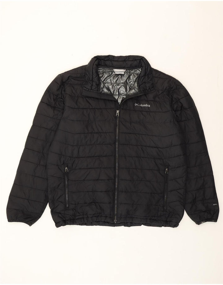 Columbia Mens Padded Jacket UK 42 XL Black Polyester
