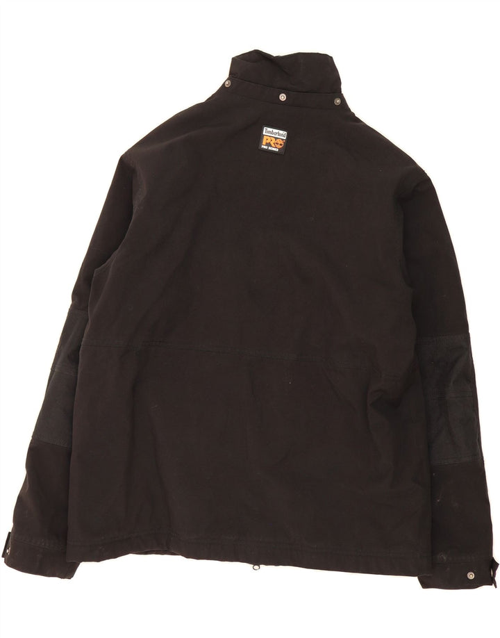 TIMBERLAND Mens Windbreaker Jacket UK 40 Large Black Polyamide Vintage Timberland and Second-Hand Timberland from Messina Hembry 