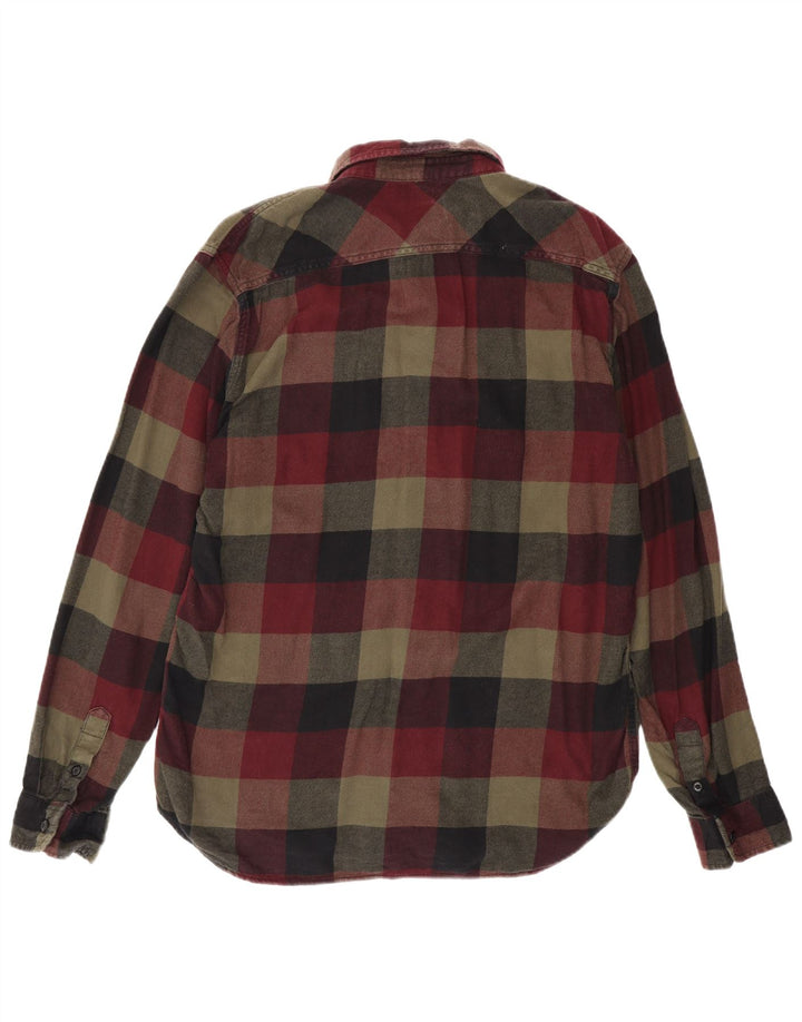 Vans Mens Tailored Fit Flannel Shirt XL Multicoloured Check Cotton