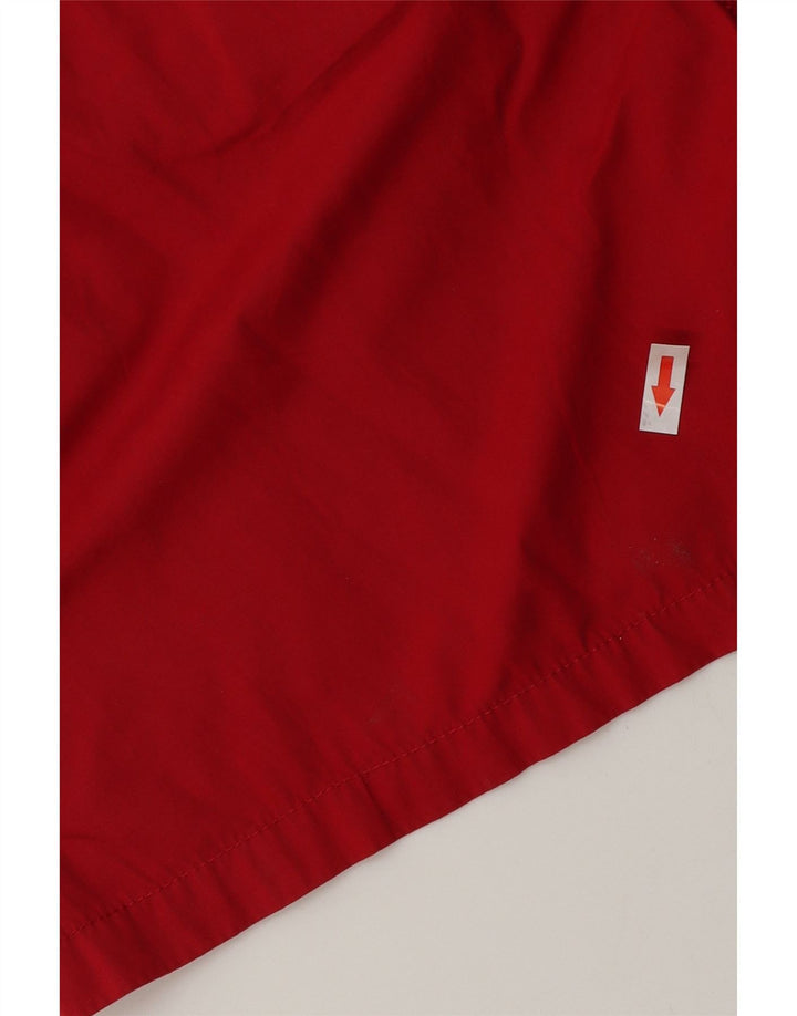 FILA Womens Graphic Swimming Shorts UK 18 XL  Red Polyester