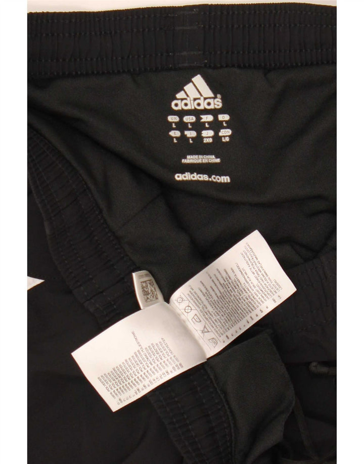 Adidas Mens Climalite Sport Shorts Large Black Polyester