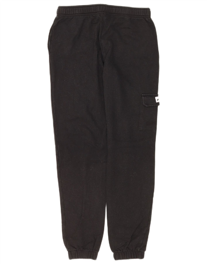 FILA Girls Graphic Cargo Tracksuit Trousers Joggers 13-14 Years Black