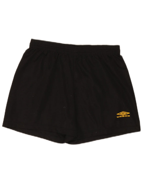 Umbro Mens Sport Shorts Medium Black Polyester