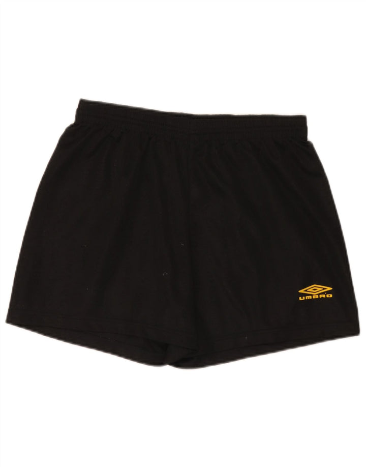 Umbro Mens Sport Shorts Medium Black Polyester