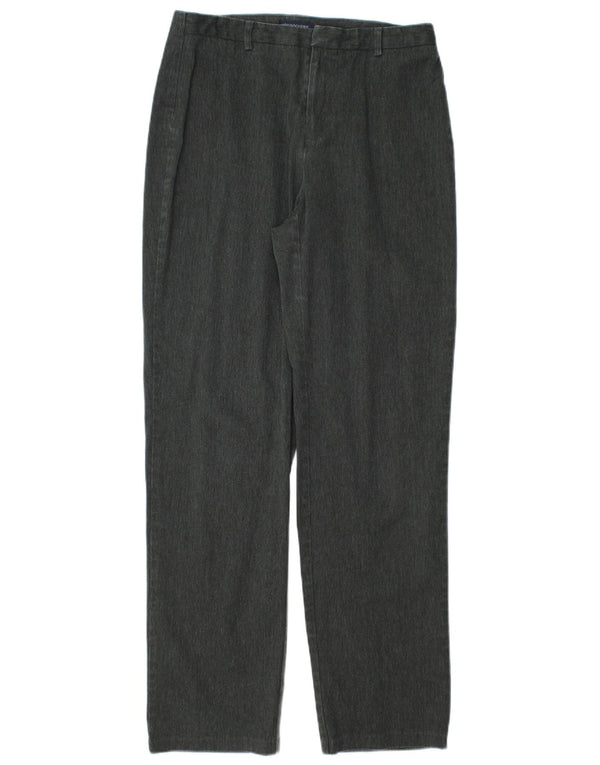 Dockers Womens High Waist Tapered Chino Trousers US 10 Large W30 L32 Grey