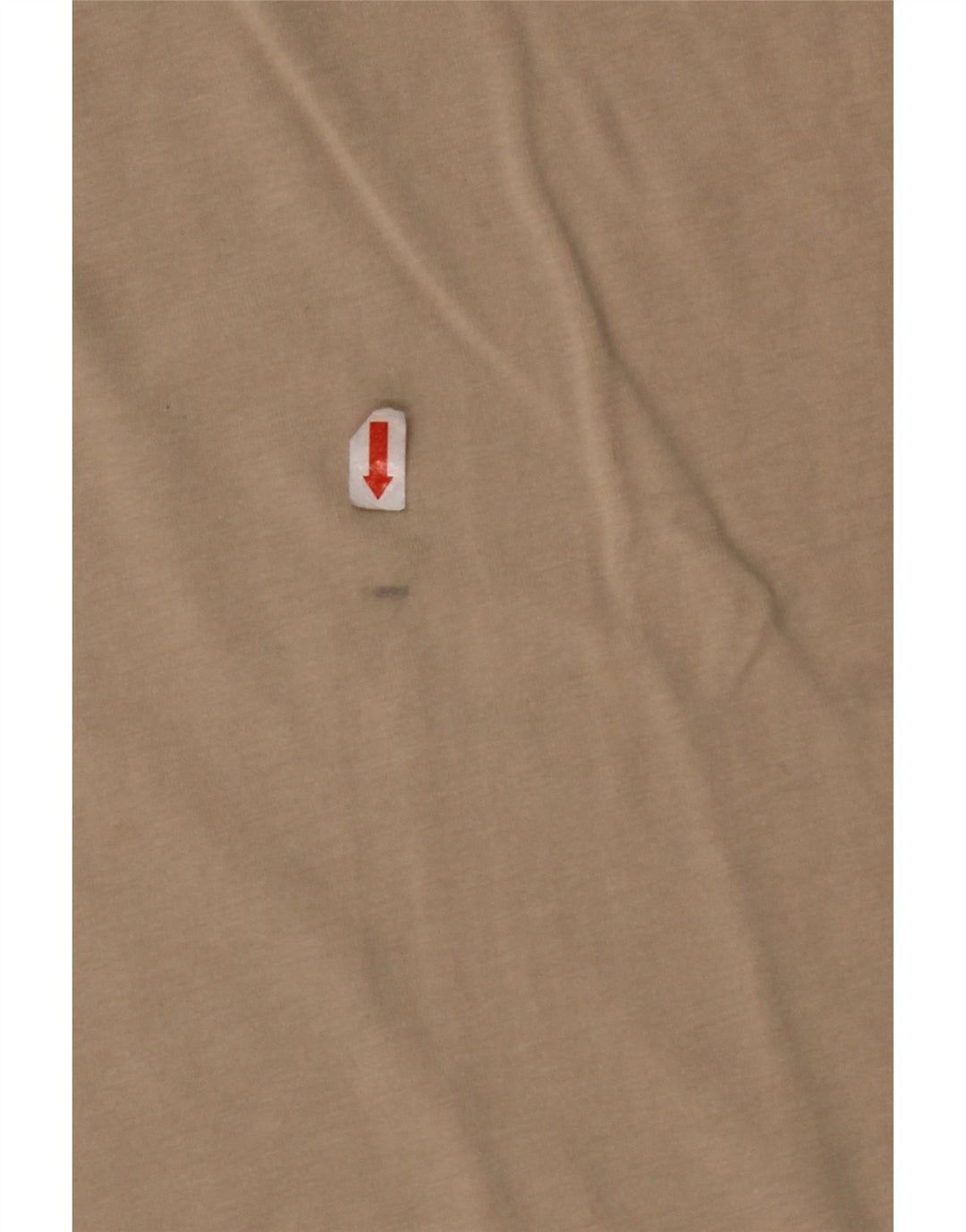 PUMA Womens T-Shirt Top UK 10 Small Beige Cotton