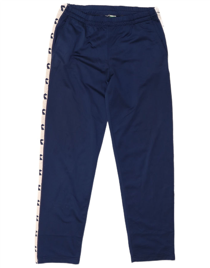 Diadora Mens Graphic Tracksuit Trousers Large Navy Blue