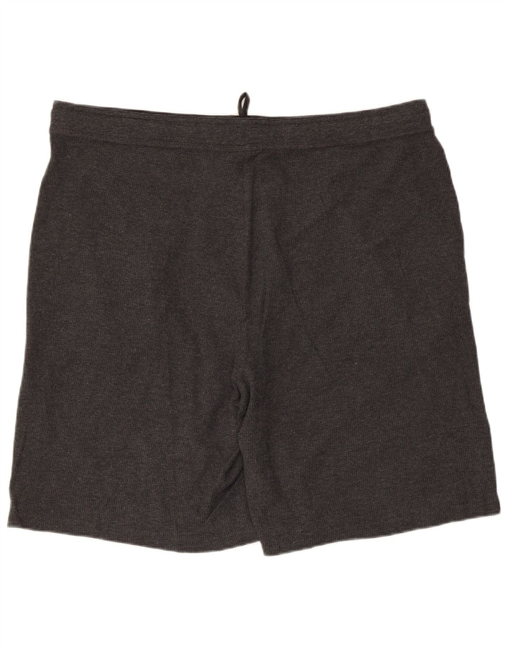 Eddie Bauer Mens Sport Shorts XL Grey Cotton