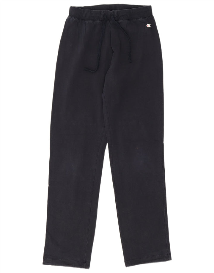 CHAMPION Womens Tracksuit Trousers UK 14 Medium Navy Blue