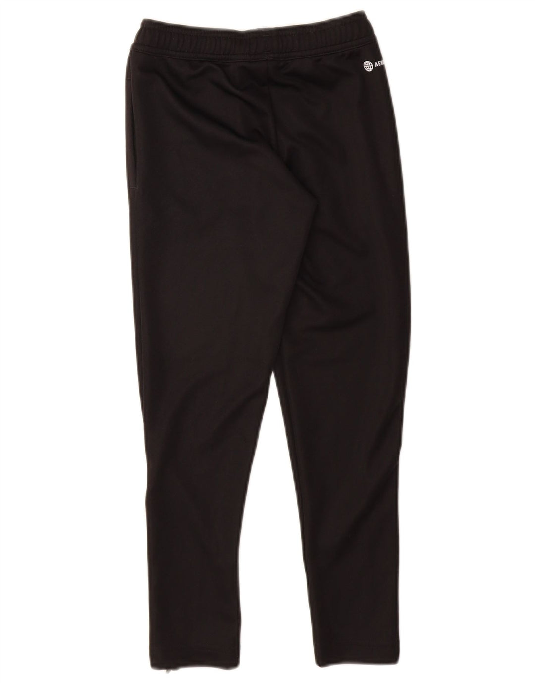 ADIDAS Boys Aeroready Tracksuit Trousers 7-8 Years  Black