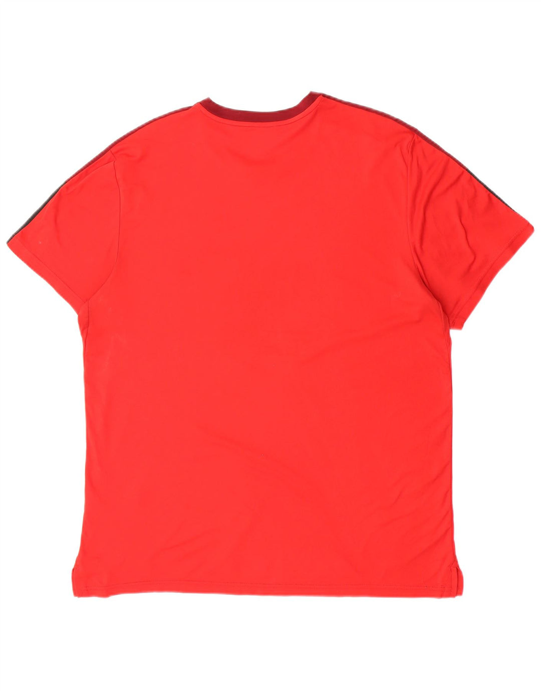 Nike Mens T-Shirt Top XL Red Colourblock Polyester