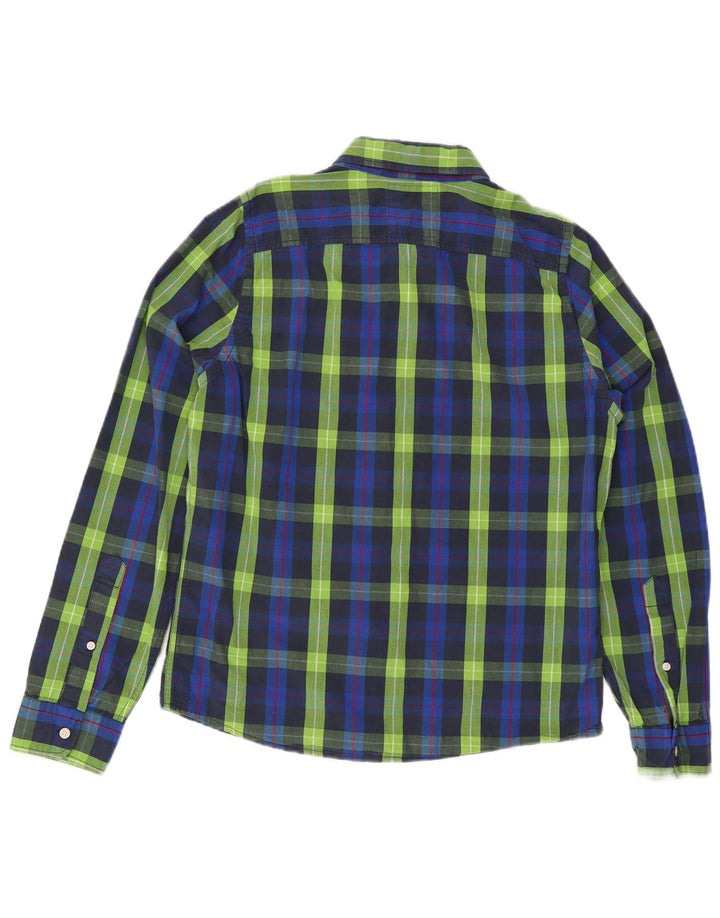 Hollister Mens Shirt XL Blue Check