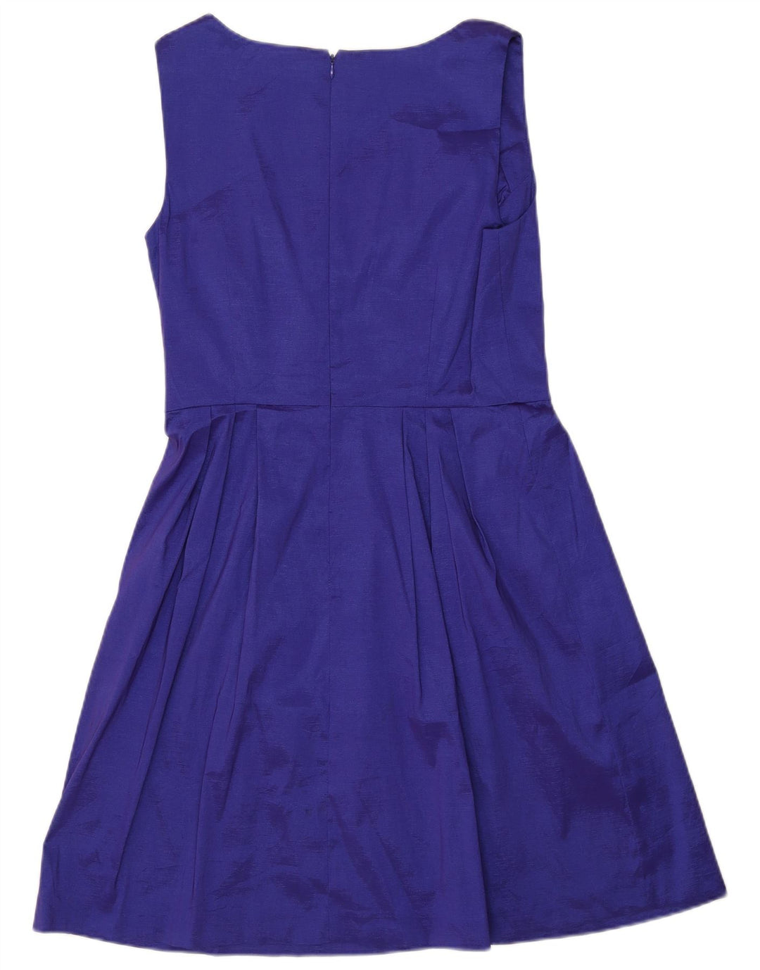CALVIN KLEIN Womens Sleeveless A-Line Dress US 12 Medium Purple Polyester
