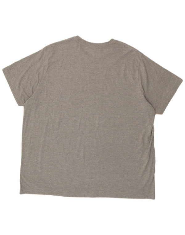 Eddie Bauer Mens T-Shirt Top 3XL Grey Cotton