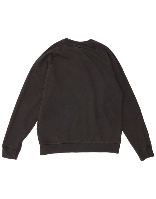 Adidas Mens Sweatshirt Jumper Medium Black Cotton