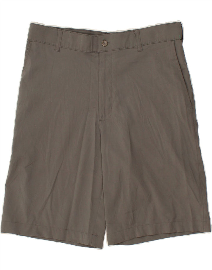 RUSSELL ATHLETIC Mens Chino Shorts W30 Medium Grey Polyester Vintage Russell Athletic and Second-Hand Russell Athletic from Messina Hembry 