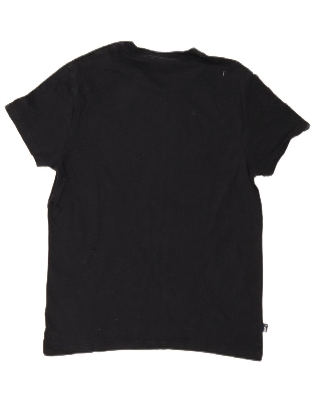 Superdry Mens T-Shirt Top Medium Black Cotton