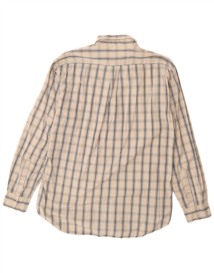 Fila Mens Shirt Large Beige Cotton