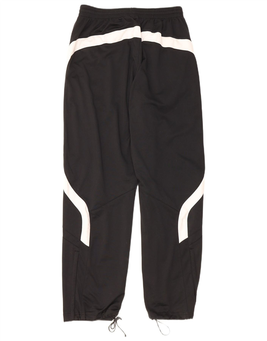 Umbro Mens Tracksuit Trousers Joggers Medium Black Colourblock Polyester