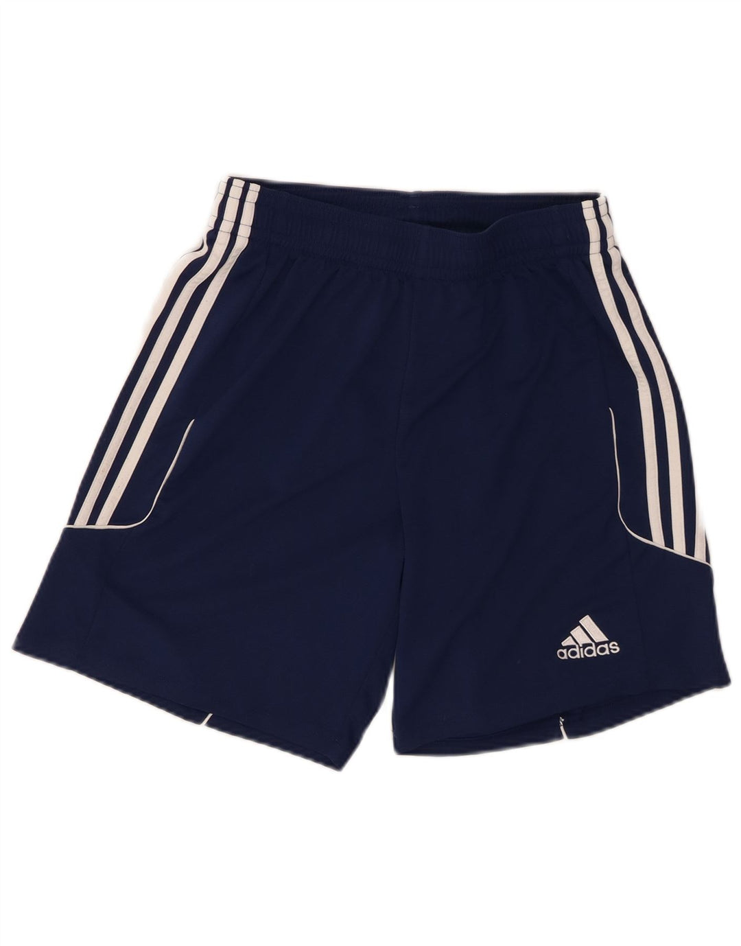 ADIDAS Mens Climalite Sport Shorts Medium  Navy Blue Polyester