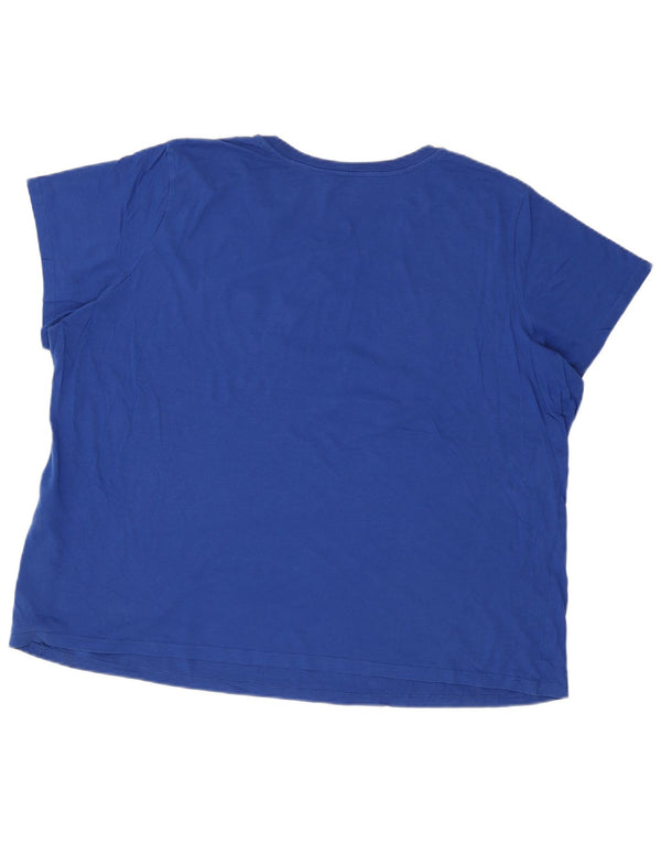 Levi's Mens Graphic T-Shirt Top 3XL Blue Cotton