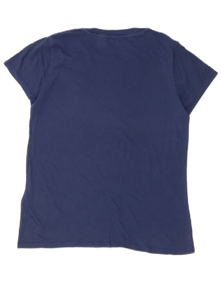 Levi's Mens Graphic T-Shirt Top Medium Navy Blue Cotton