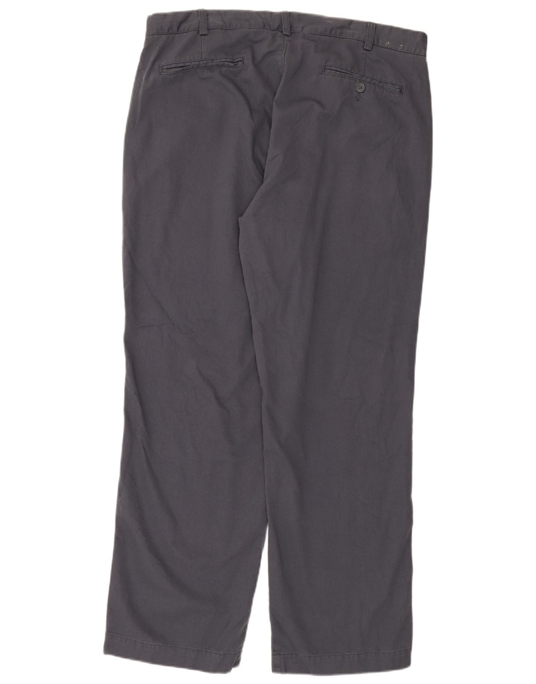J. CREW Mens Straight Chino Trousers W38 L32 Grey Cotton