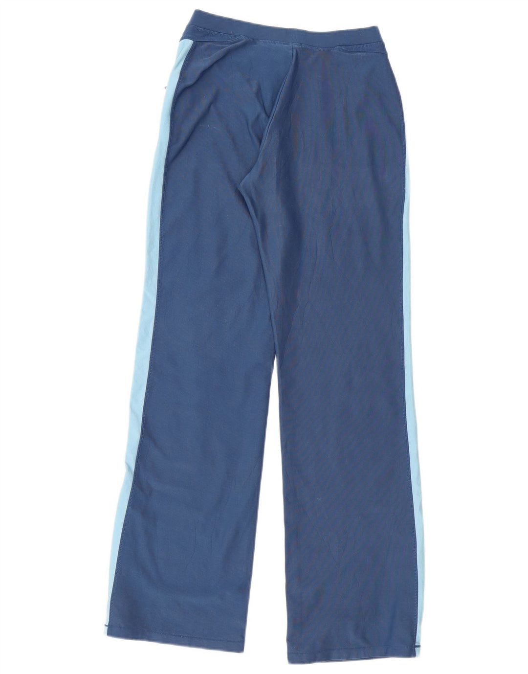 NIKE Womens Tracksuit Trousers UK 10/12 Medium  Blue Colourblock Polyester