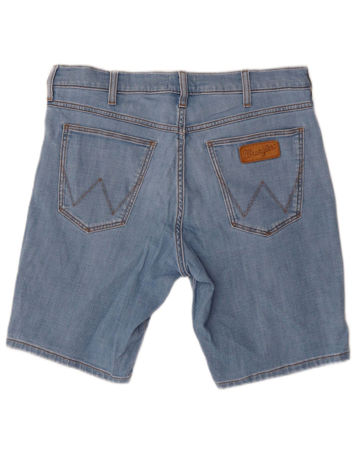 Wrangler Mens Denim Shorts W32 Medium Blue Cotton